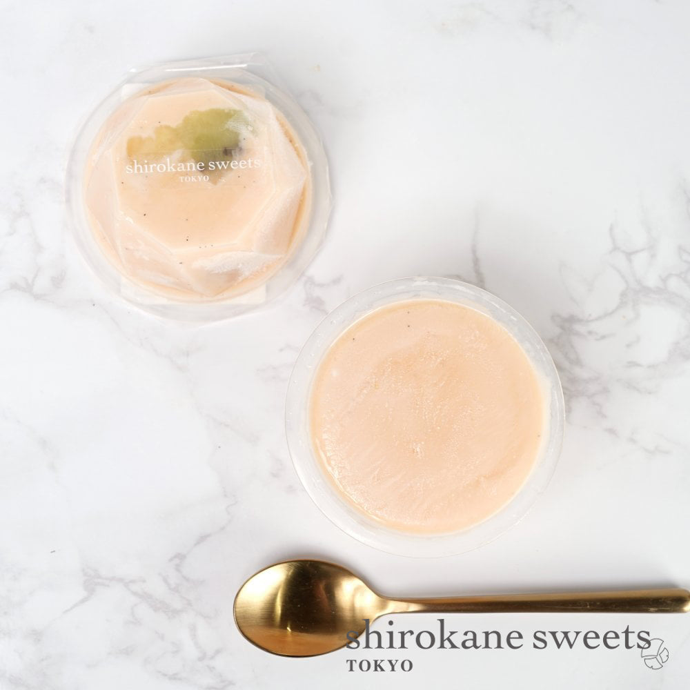 shirokane sweets TOKYO プレミアムカップアイス（フルーツバニラ）／白金スイーツ（シロカネスイーツ）
