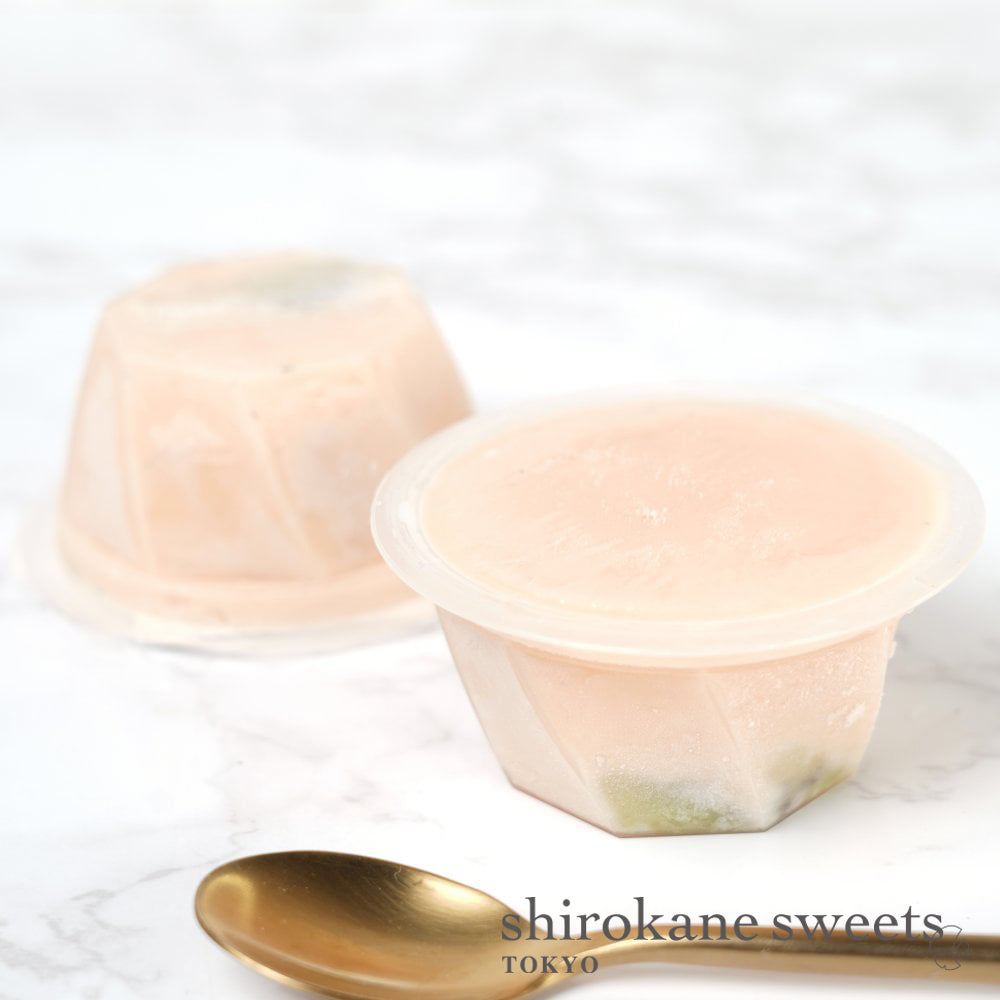 shirokane sweets TOKYO プレミアムカップアイス（フルーツバニラ）／白金スイーツ（シロカネスイーツ）