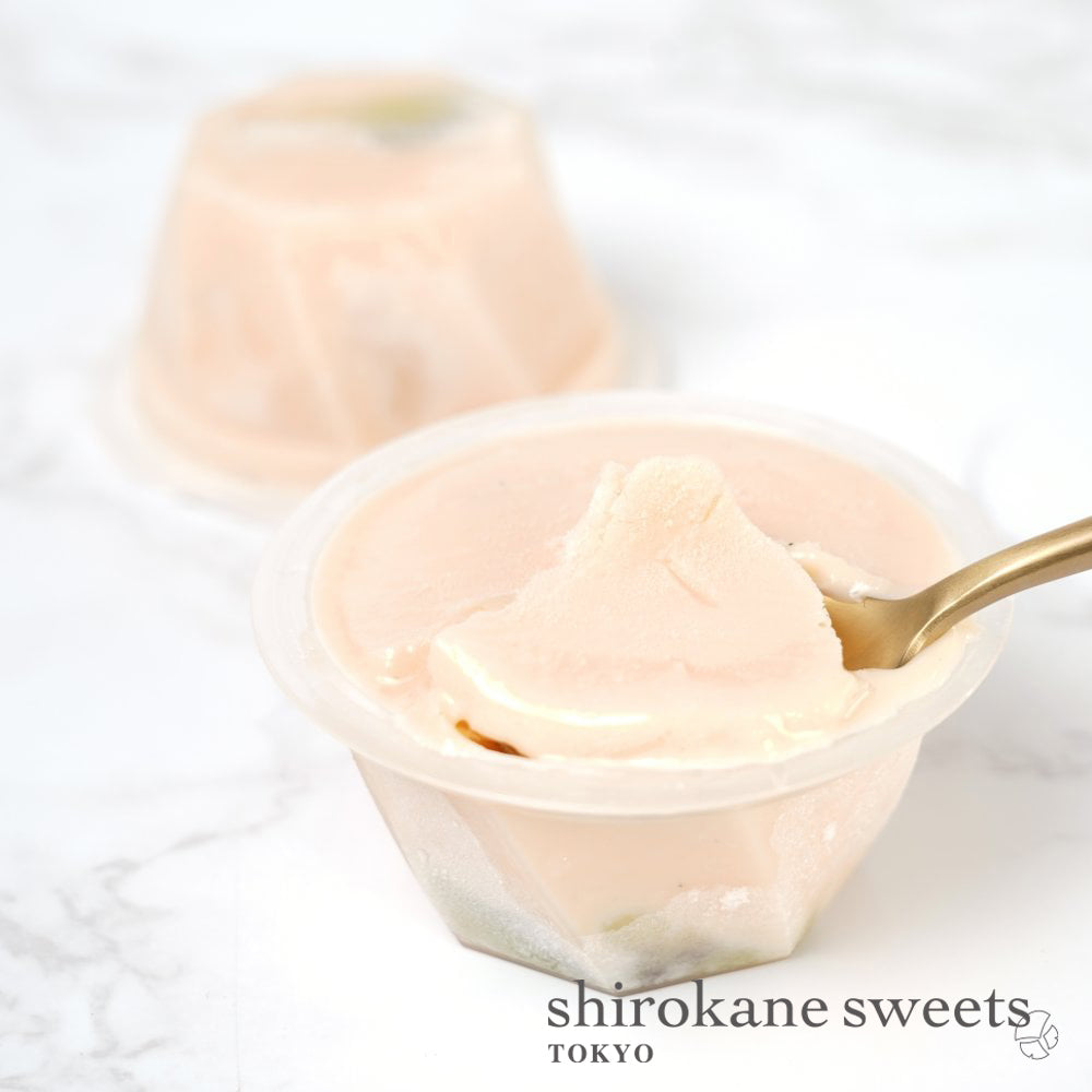 shirokane sweets TOKYO プレミアムカップアイス（フルーツバニラ）／白金スイーツ（シロカネスイーツ）