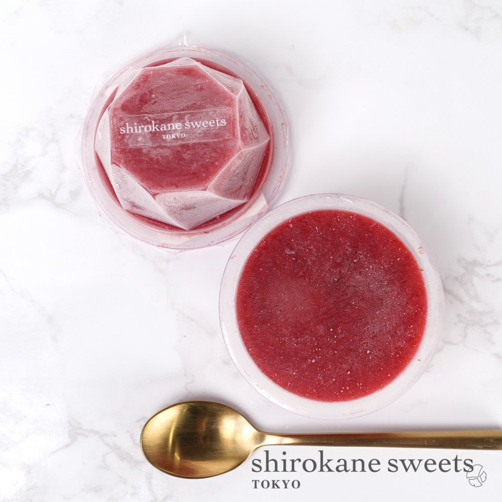 shirokane sweets TOKYO プレミアムカップアイス（ダブルベリー）／白金スイーツ（シロカネスイーツ）