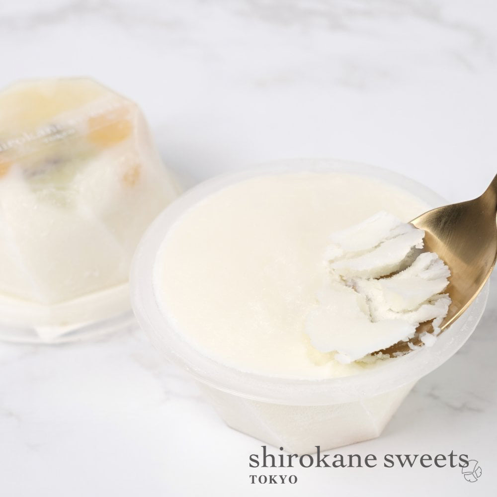 shirokane sweets TOKYO プレミアムカップアイス（フルーツヨーグルト）／白金スイーツ（シロカネスイーツ）