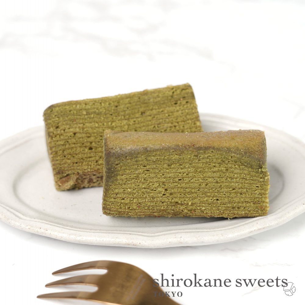 shirokane sweets TOKYO 白金バウム（抹茶）