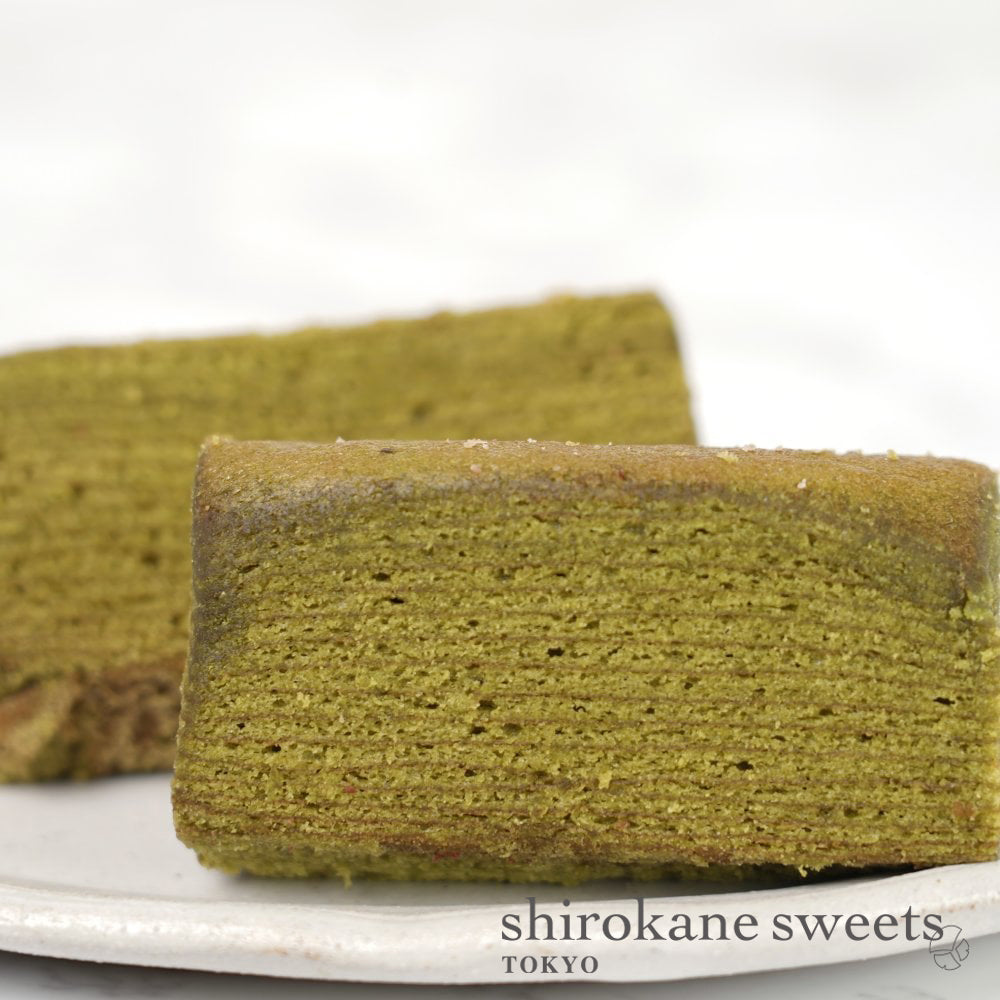 shirokane sweets TOKYO 白金バウム（抹茶）