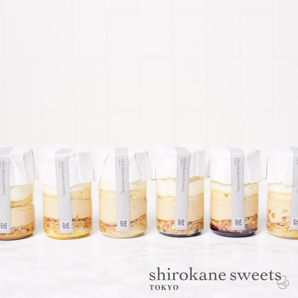 shirokane sweets TOKYO 白金ホワイトティラミス（マンゴーオレンジ）　4個