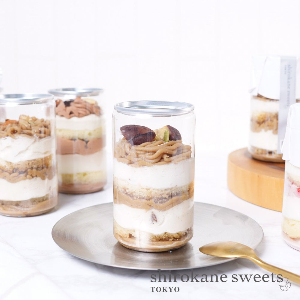 shirokane sweets TOKYO  白金モンブラン（皇室献上栗　山江栗の渋皮煮）4個入