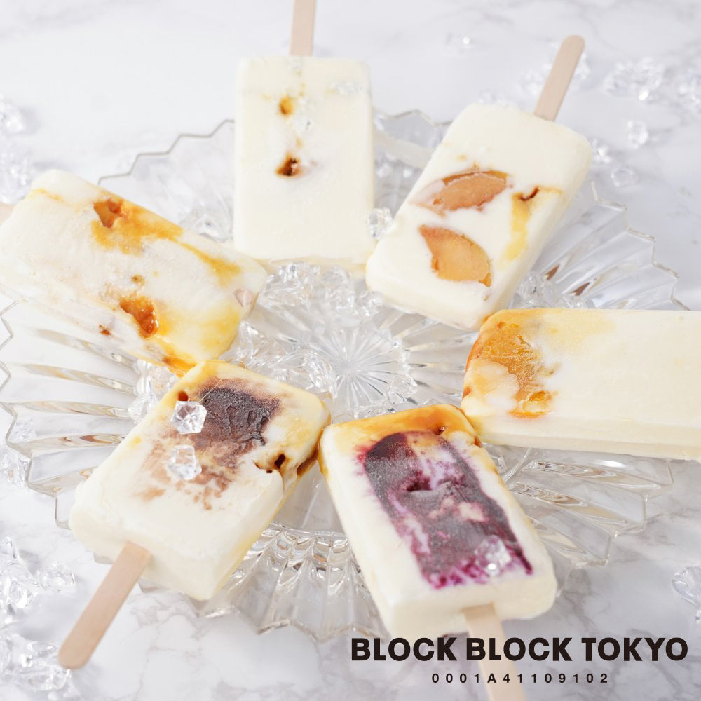 BLOCK BLOCK TOKYO バスク手作りアイスキャンディ ６種アソート