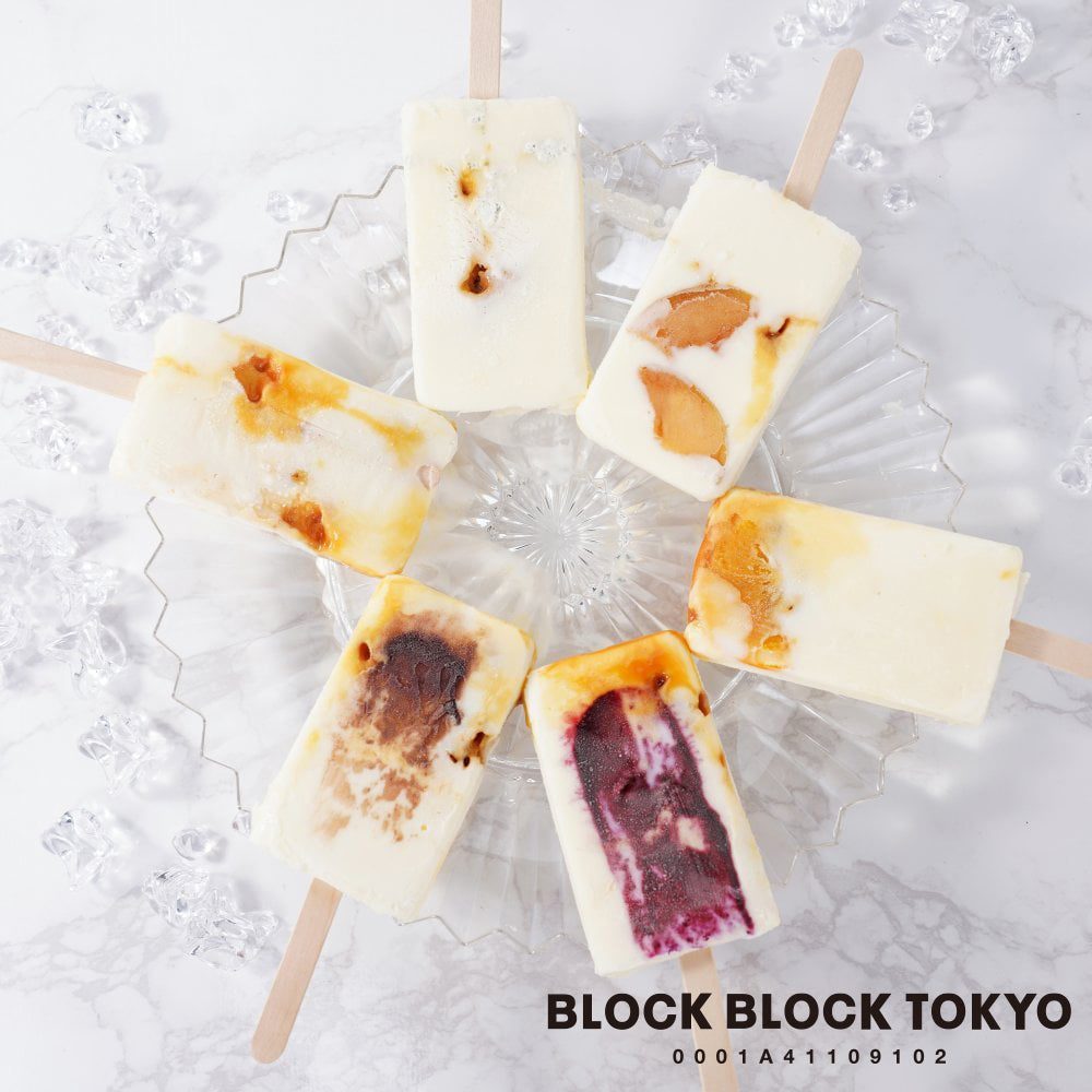 BLOCK BLOCK TOKYO バスク手作りアイスキャンディ ６種アソート