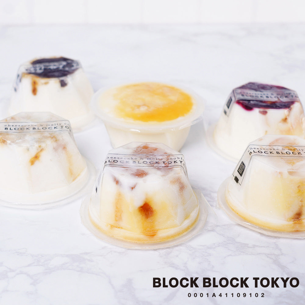 BLOCK BLOCK TOKYOバスク手作りアイスクリーム（６種アソート）