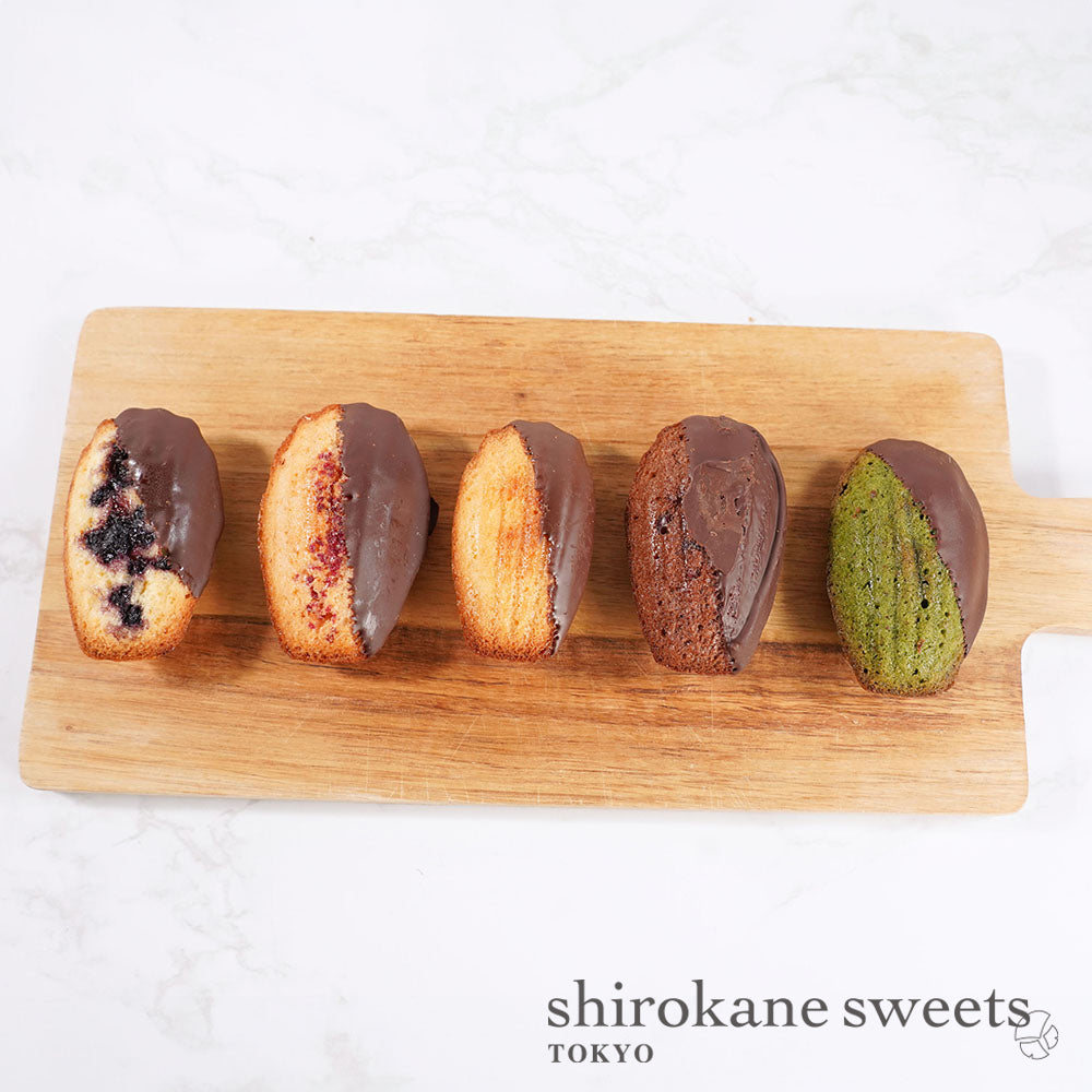 「送料無料・ポスト投函」shirokane sweets TOKYO 白金ショコラマドレーヌ（プレーン）　4個入