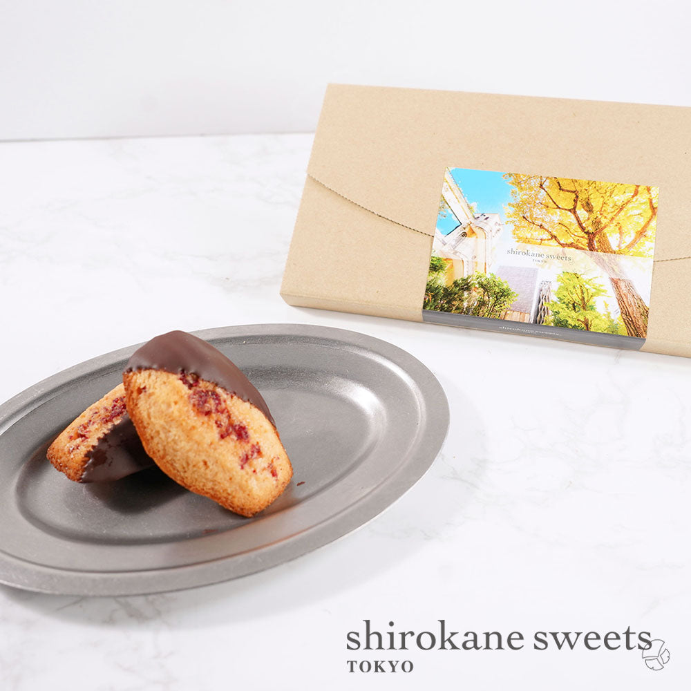 「送料無料・ポスト投函」shirokane sweets TOKYO 白金ショコラマドレーヌ（ベリー）　4個入