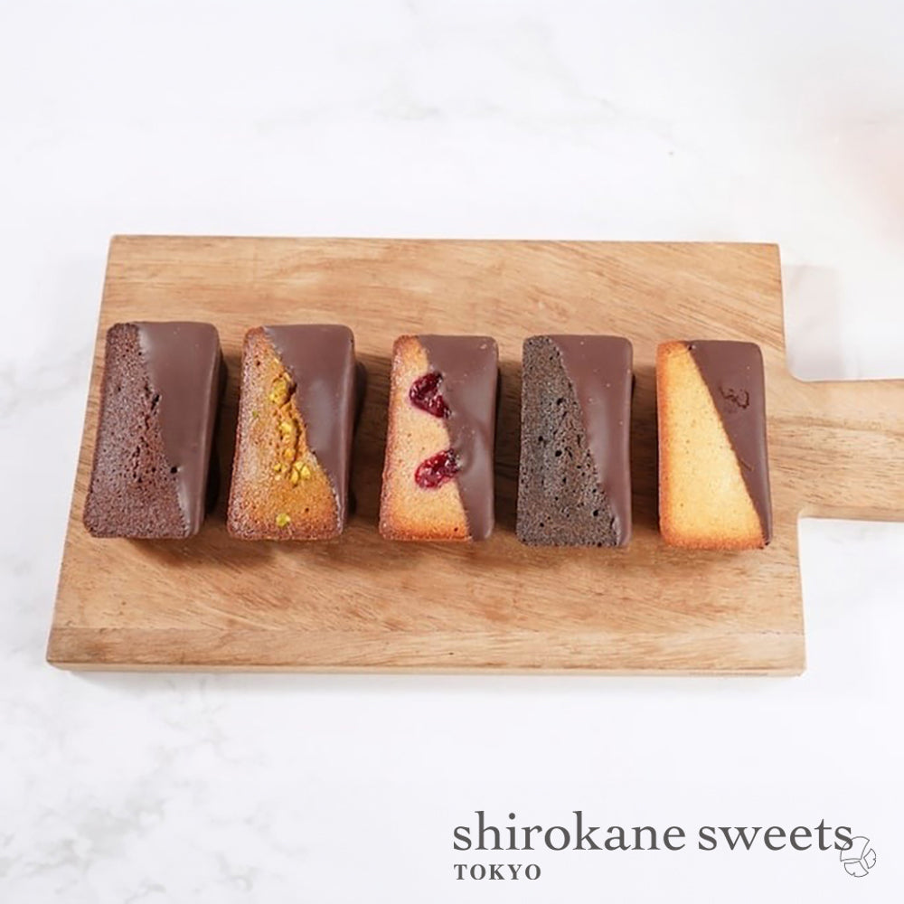 「送料無料・ポスト投函」shirokane sweets TOKYO 白金ショコラフィナンシェ（プレーン）　５個入
