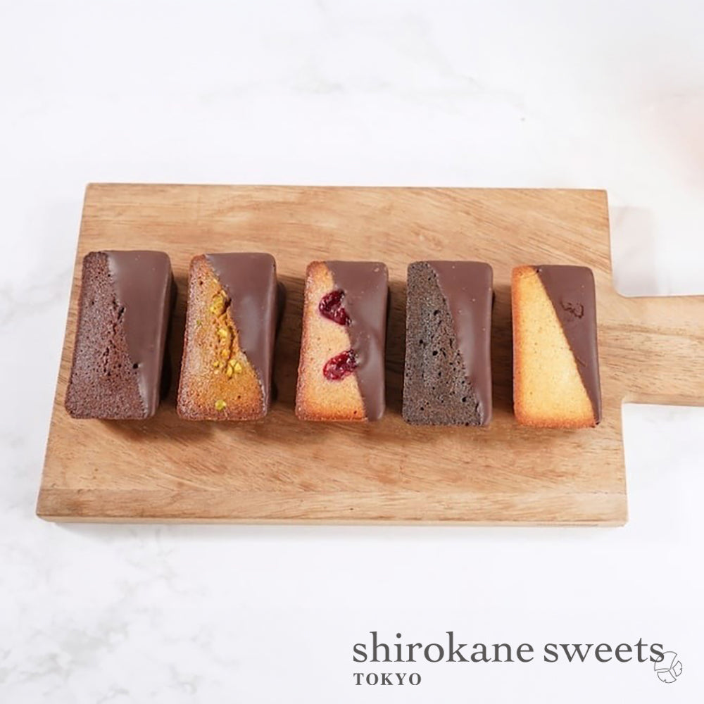 「送料無料・ポスト投函」shirokane sweets TOKYO 白金ショコラフィナンシェ（ピスタチオ）　５個入