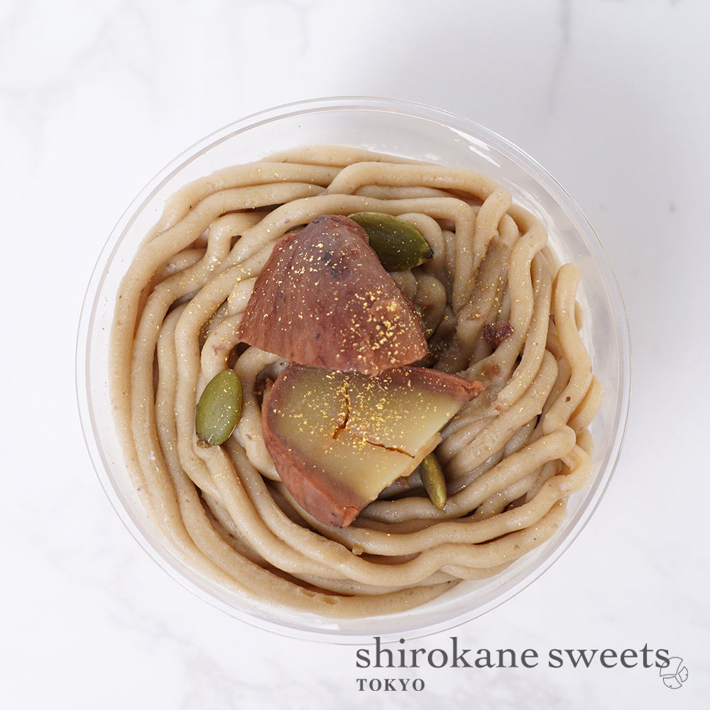 shirokane sweets TOKYO 白金モンブランプリン（皇室献上栗　山江栗）　３個入