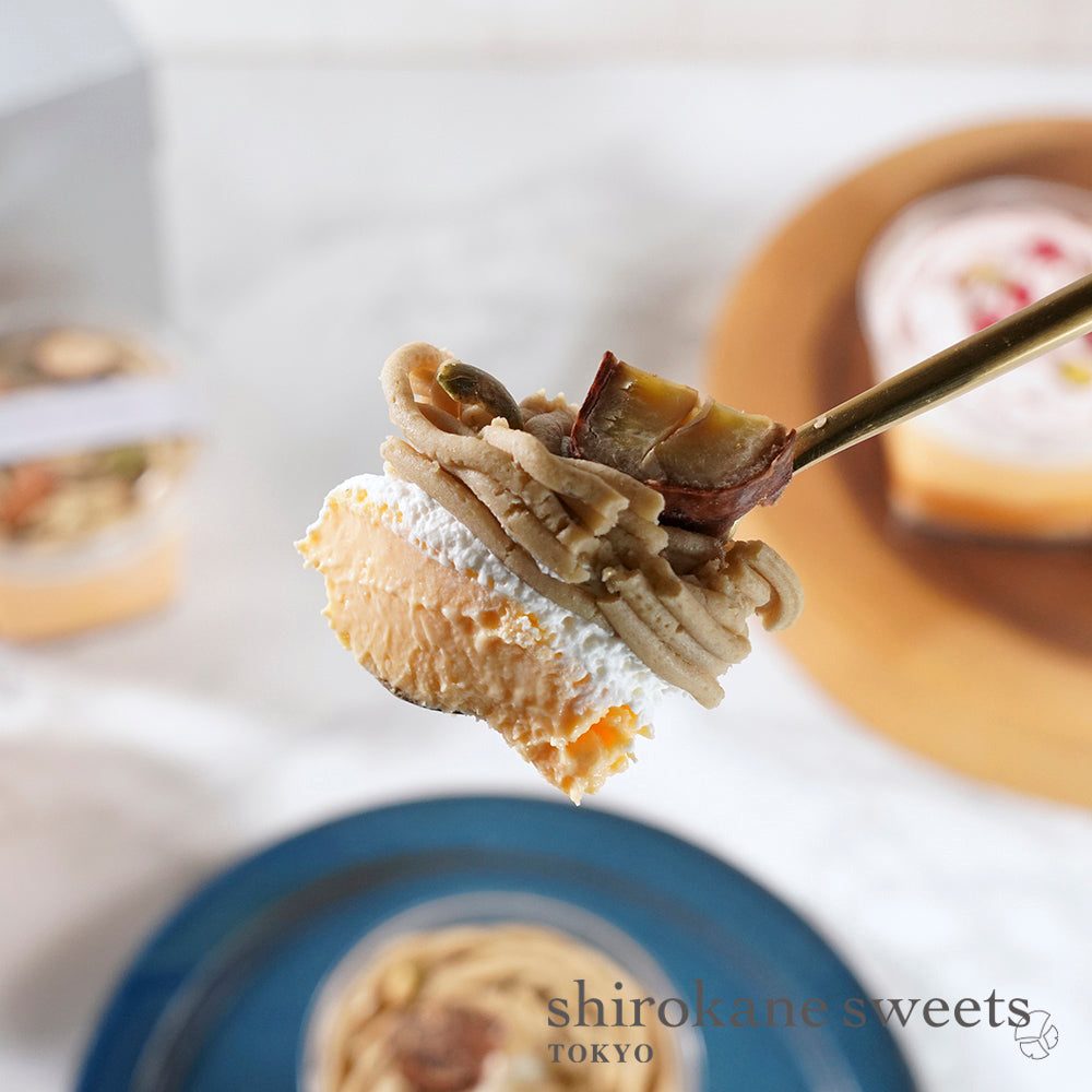shirokane sweets TOKYO 白金モンブランプリン（皇室献上栗　山江栗）　３個入