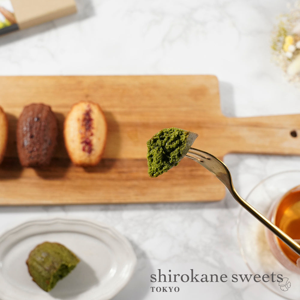 「送料無料・ポスト投函」shirokane sweets TOKYO 白金マドレーヌ（ミックス）　4個入