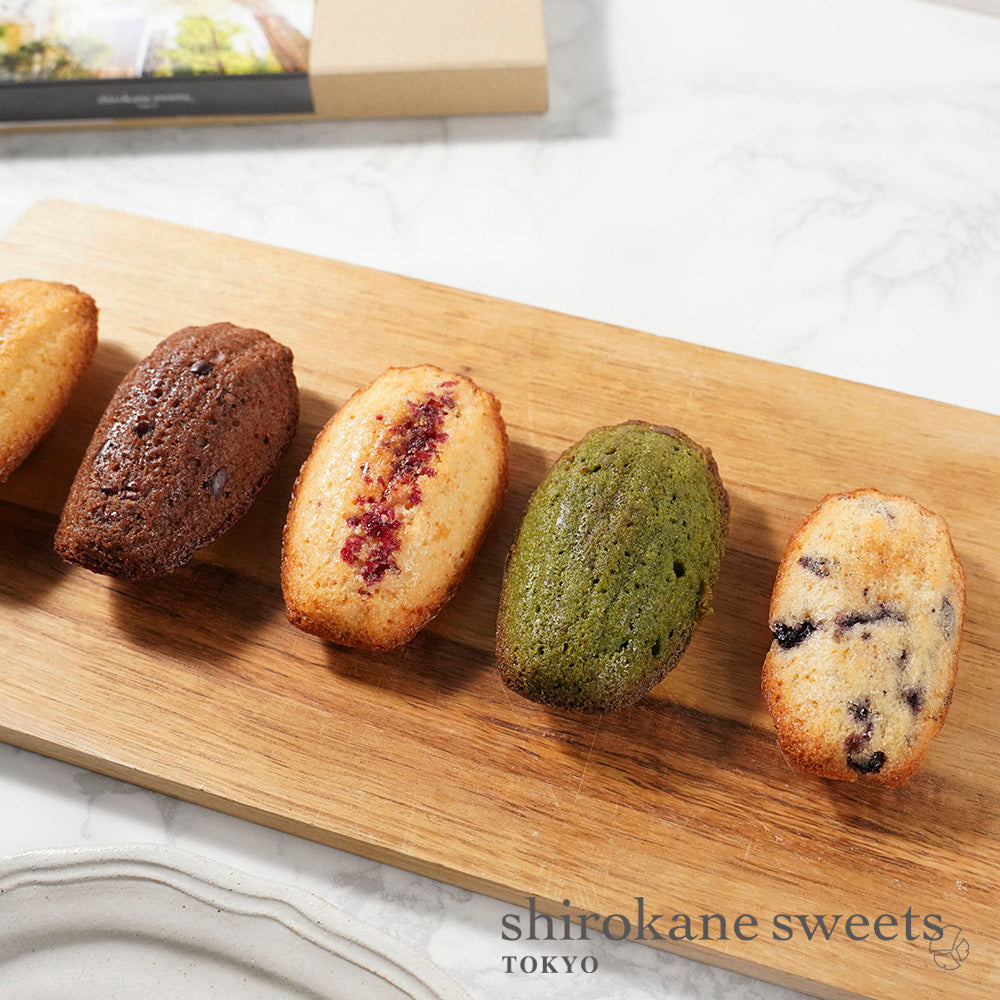 「送料無料・ポスト投函」shirokane sweets TOKYO 白金マドレーヌ（ミックス）　4個入
