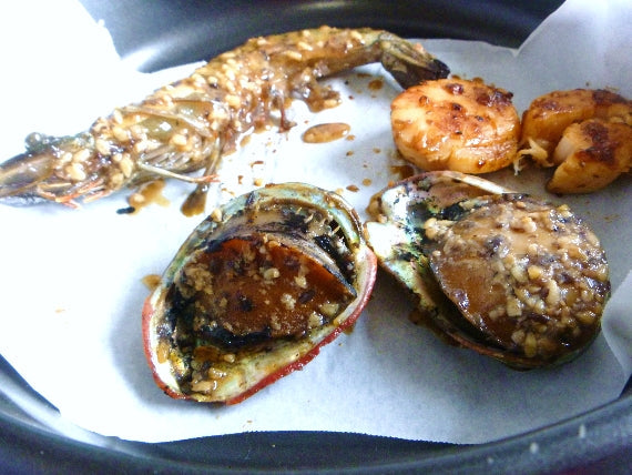 天然ホタテの貝柱黒豆麹味噌漬