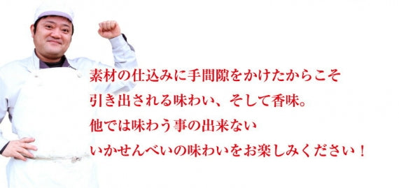 手焼きえびせん いか姿焼き「味付」（4枚入り）母の日 父の日 プレゼント 贈り物 プチギフト 挨拶 手土産 引っ越し