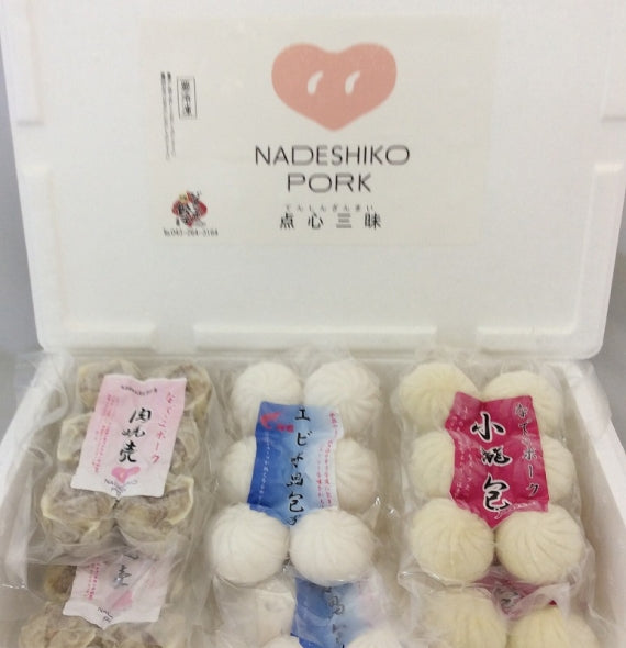 房総ジャンボ餃子・なでしこポークの点心三昧豪華セット【米・野菜・惣菜】