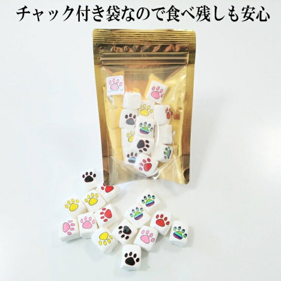肉球マシュマロ（食べちゃいたほど肉球大好き） 小ロット お菓子