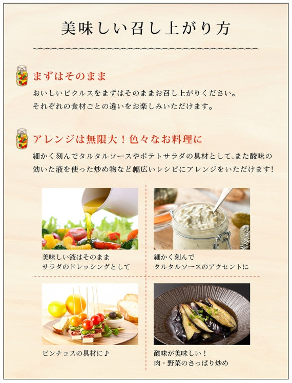 【送料無料】 見て・食べて・楽しい！熊本みなみピクルス／おやつギフト4本セット【メディア掲載・表彰実績あり】