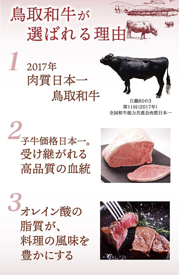 鳥取和牛すき焼きロース550g 【送料無料】