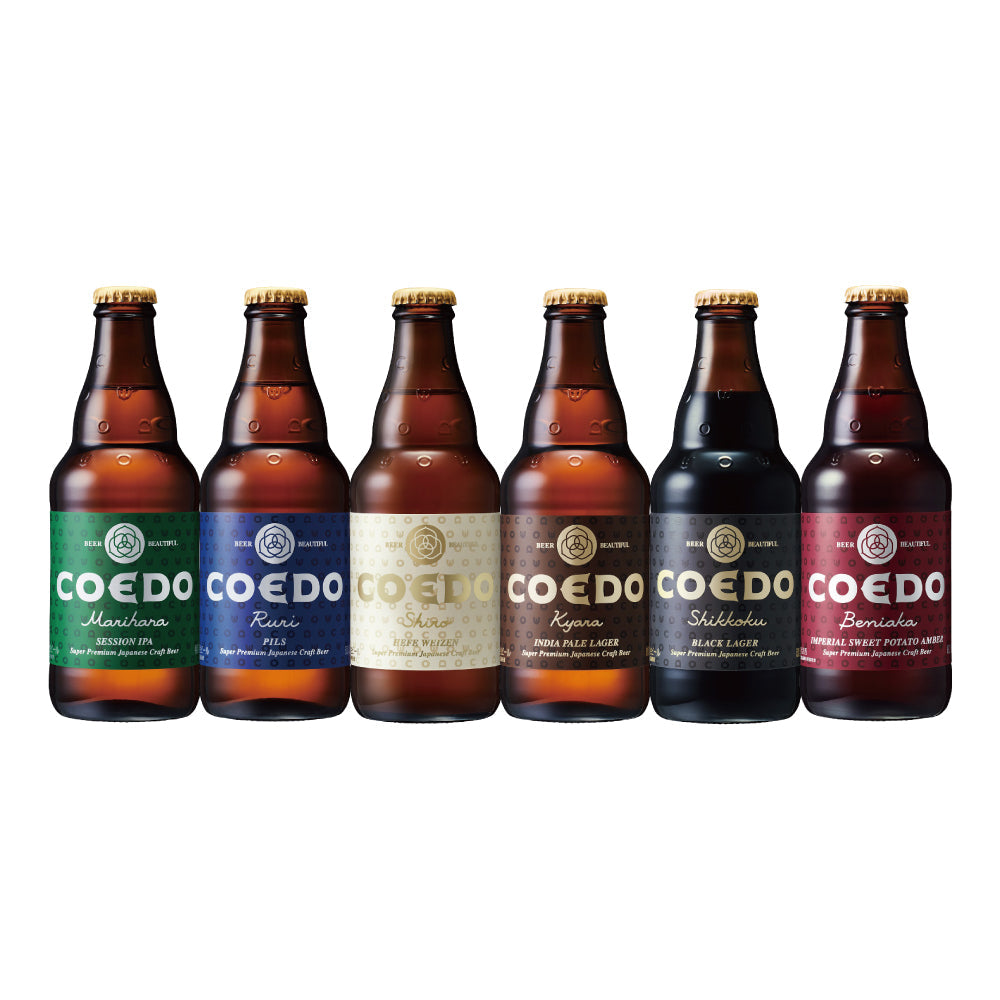COEDO６種類のビールの詰め合わせ　送料込・税込