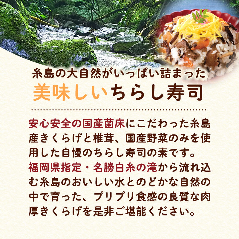 ちらし寿司の素 100g × 10袋セット【送料無料】【産地直送】